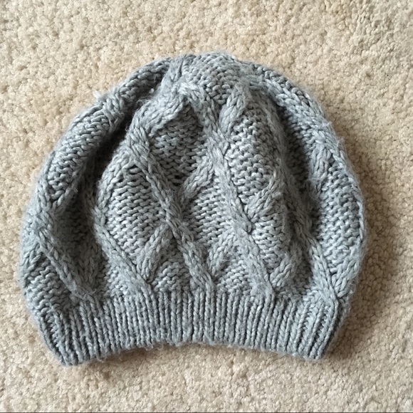 Claire's Accessories - Knit slouchy beanie